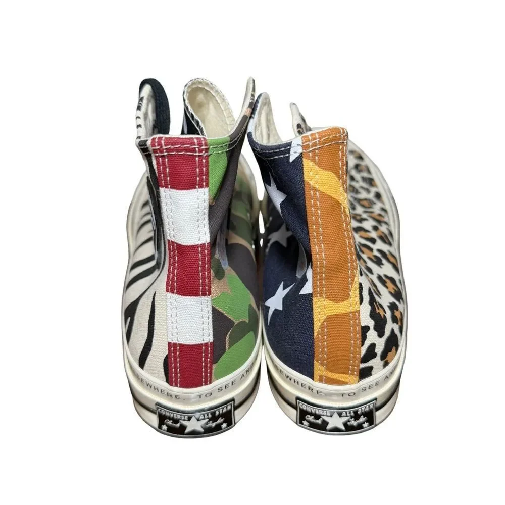 Brain Dead converse Animal Print High-Top Sneakers size 10